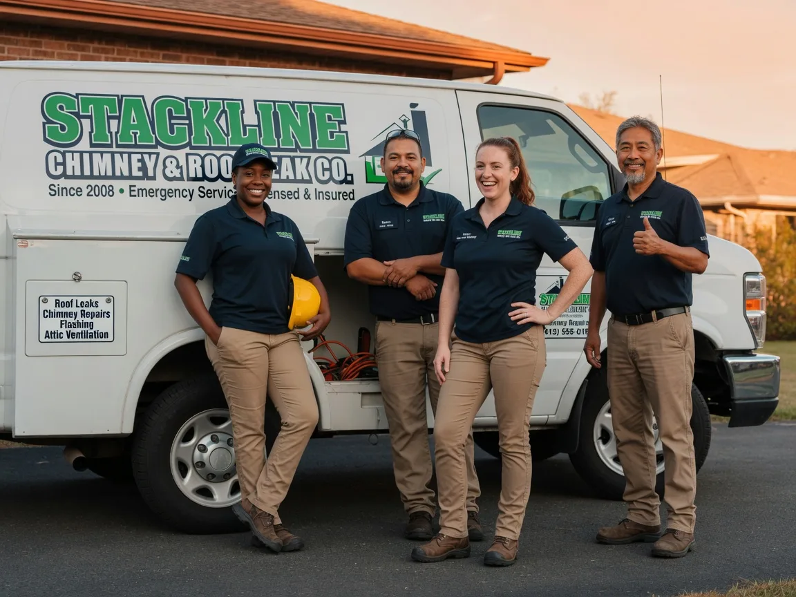 Chimney flashing repair company in Shawnee, WY